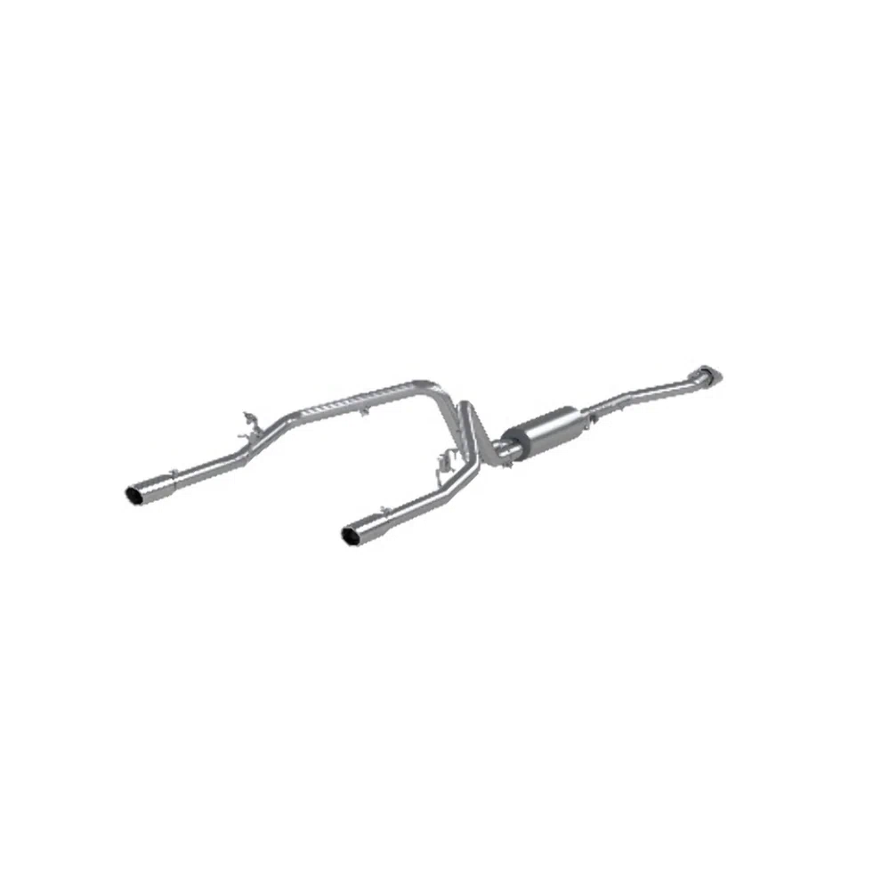 Fits 07 Chevrolet Silverado 1500 Classic 2 1_2_ Cat Back Dual Split Rear-S5016AL